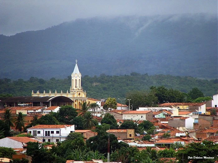 Vista da cidade do Crato, no Ceará